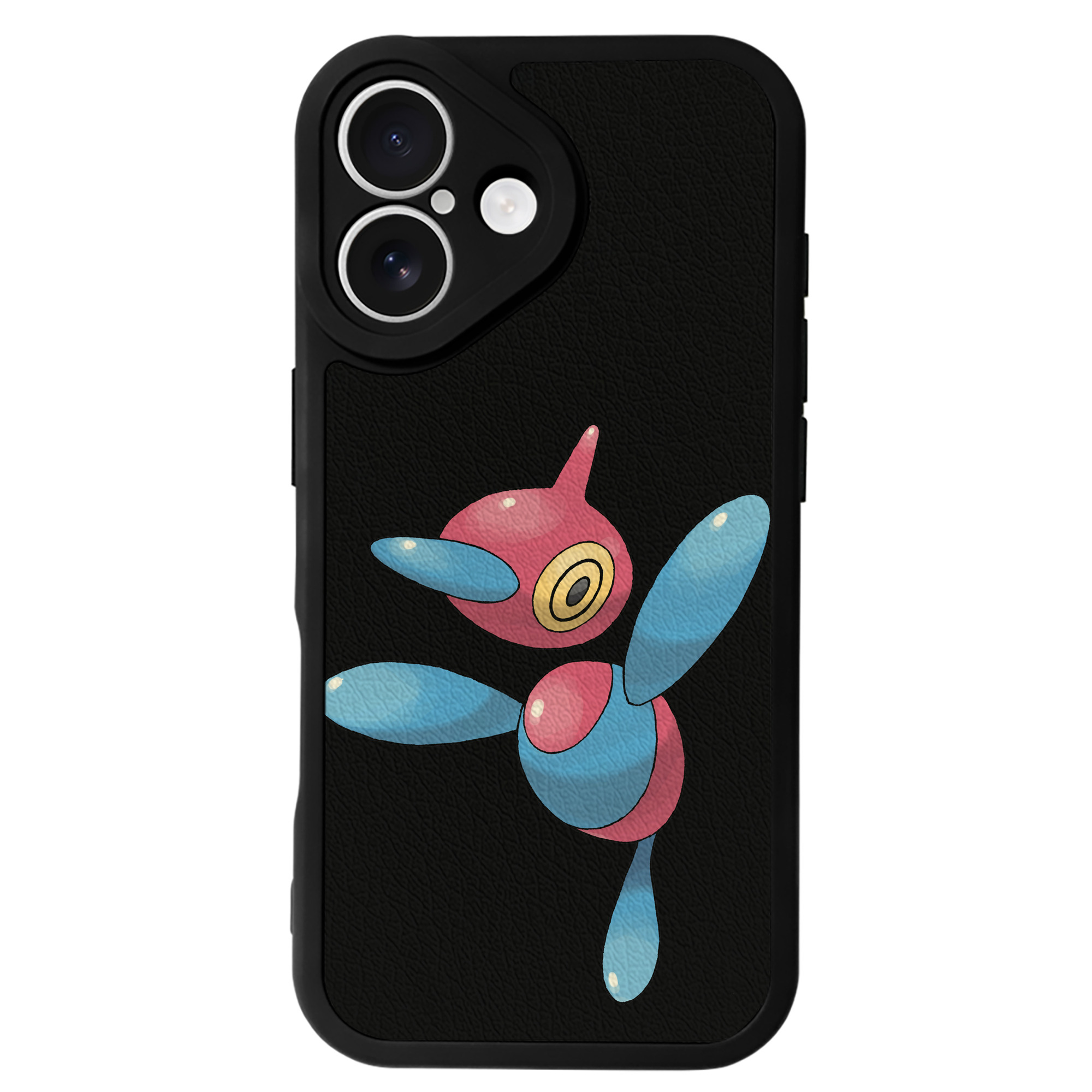 （画像用） ポケットモンスター Pokémon 【iPhone 16シリーズ対応】シリコンスマホケース（レザー調） 材質：シリコン